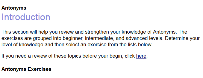 Fifth Grade Language Skill Builders - Antonyms and Synonyms