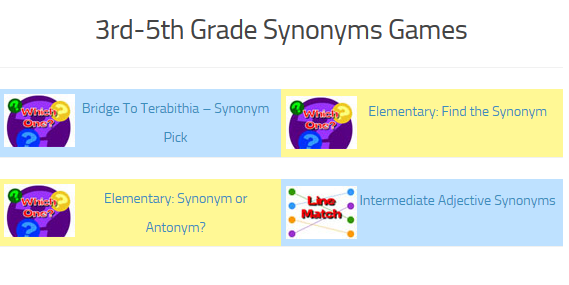 Fifth Grade Language Skill Builders - Antonyms and Synonyms