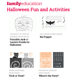 Halloween Links, Resources &amp; Activities