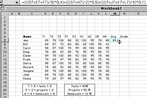 Excel Gradebook Template from www.internet4classrooms.com