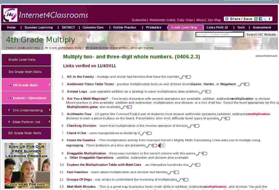 multiply-fourth-4th-grade-math-standards-internet4classrooms