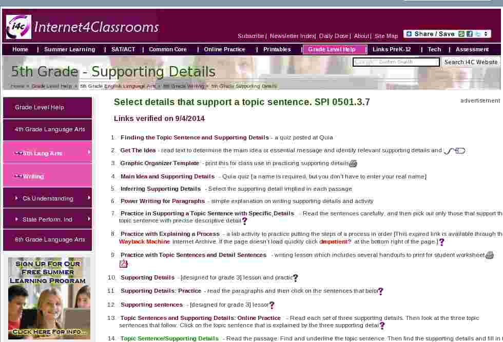 supporting-details-fifth-5th-grade-english-language-arts-standards-i4c