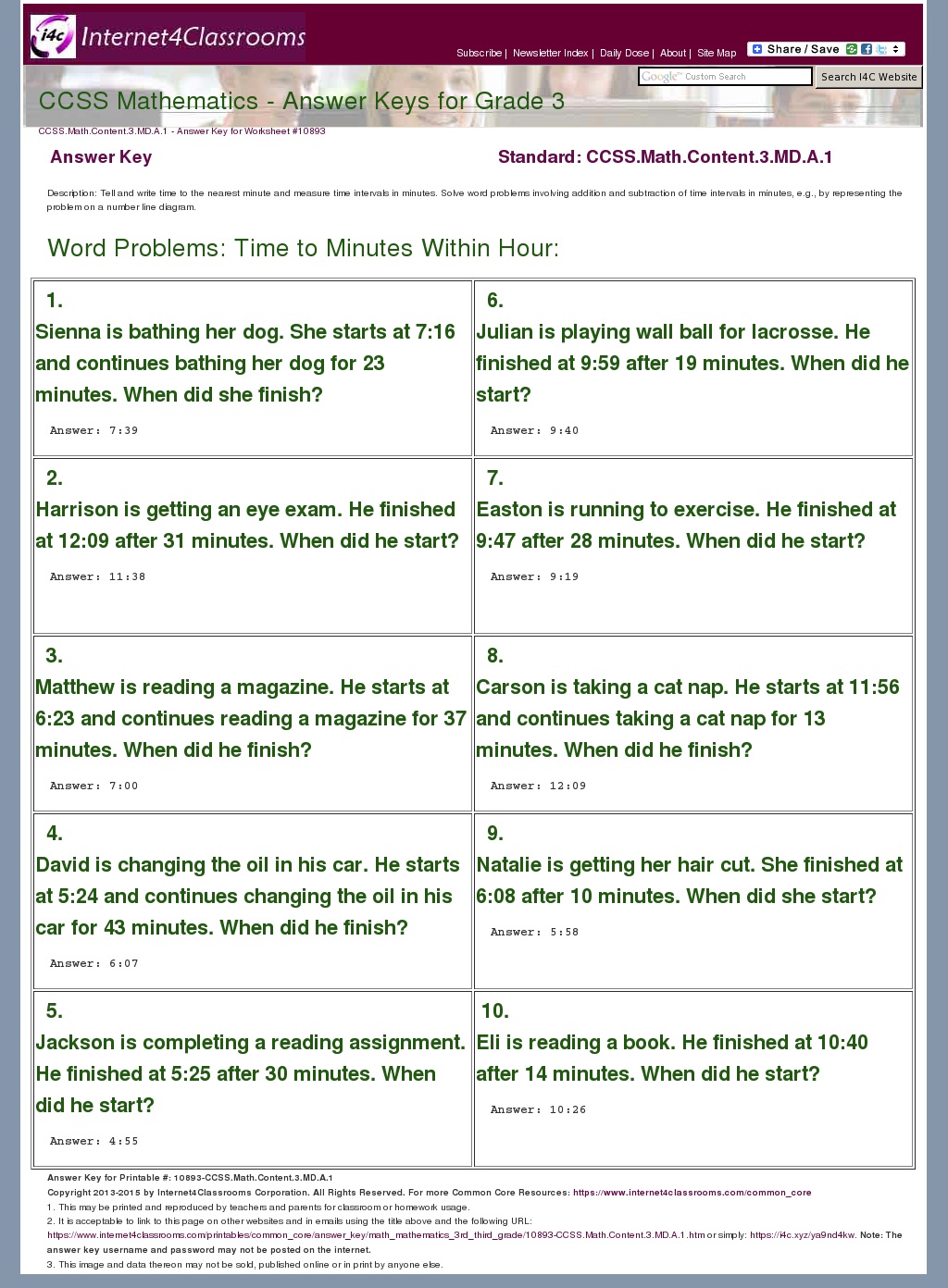 answer key download worksheet 10893 ccssmathcontent3mda1