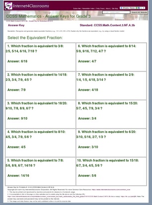 Answer Key Download - Worksheet #31815. CCSS.Math.Content.3 ...