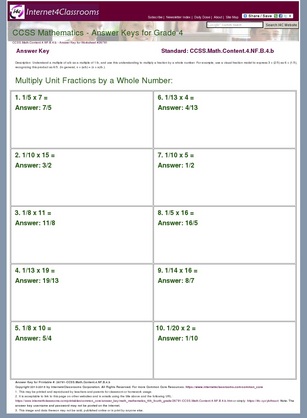 Answer Key Download - Worksheet #26781. CCSS.Math.Content.4 ...