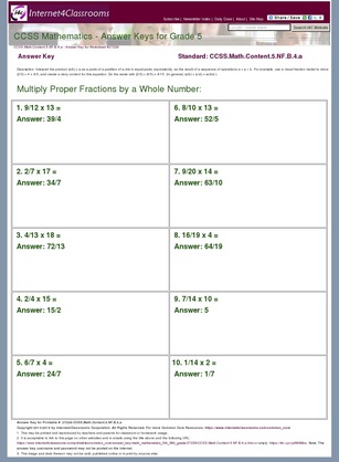 answer key download worksheet 27229 ccssmathcontent5nfb4a