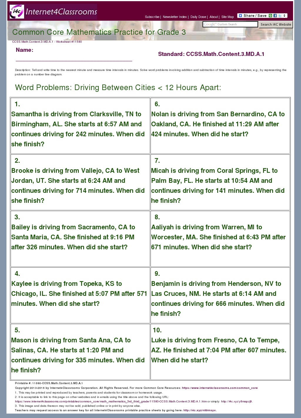 descriptiondownload worksheet 11580 ccssmathcontent3mda1