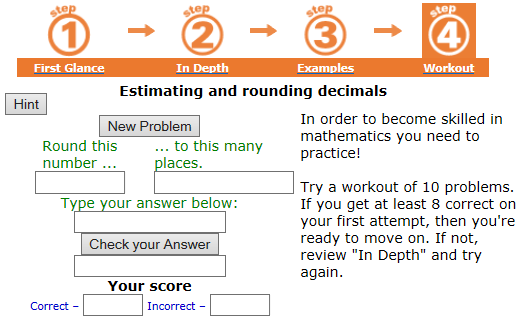 The Menu Game (Estimating/Rounding): Building Real-Life Math