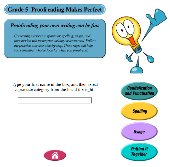 punctuation and grammar