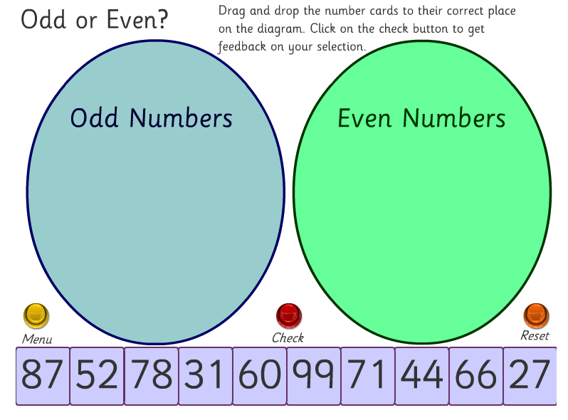 Second Grade Math help on standardized tests, even or odd