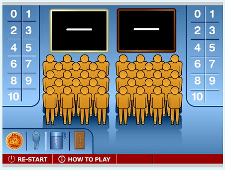 Seventh Grade Interactive Math Skills - Compare Fractions or Decimals