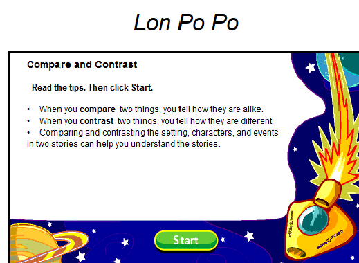 compare and contrast website