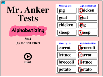 Alphabetize a list in alphabetical order - and much more!