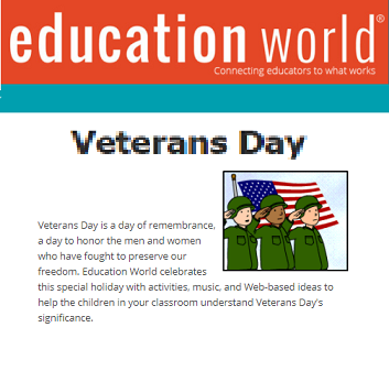 Veterans Day At Internet 4 Classrooms