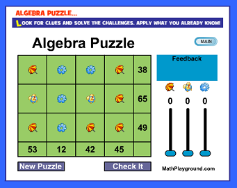 Seventh Grade Interactive Math Skills - Patterns