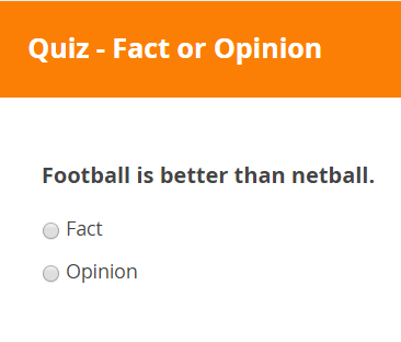 Sixth Grade Language Skill Builders - Fact or Opinion