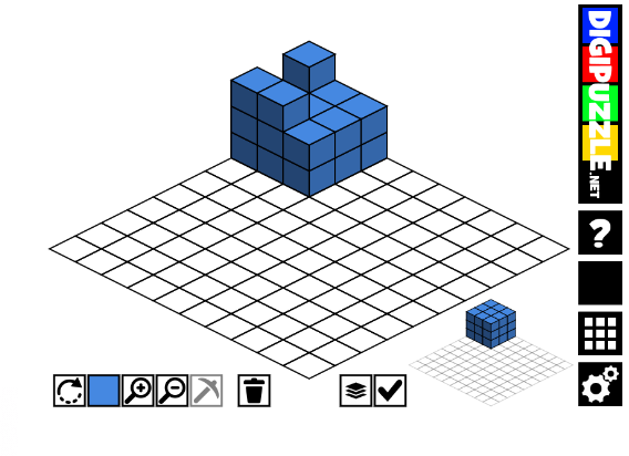 Digipuzzle.net - Practice 3D structures with