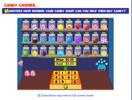 Mr. Nussbaum - Cash Out - Online Game