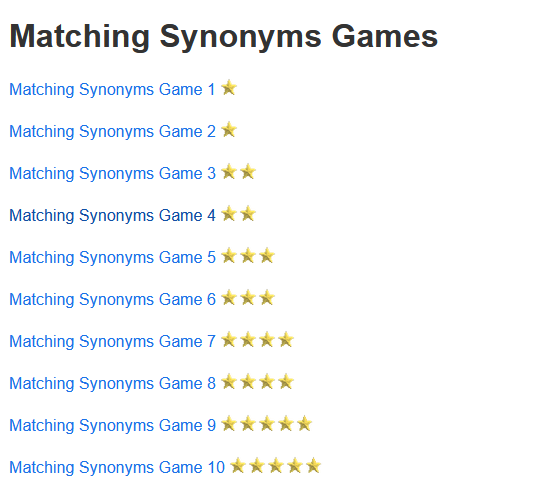 Synonyms Activities: 12 Synonyms Games (Uses Context Clues) by